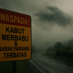 Waspada! Kabut Merbabu & Jarak Pandang Terbatas